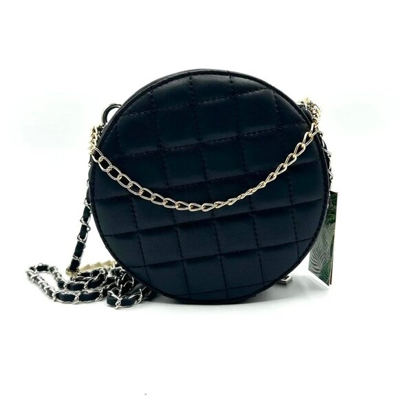 Badgley Mischka Round Pearl Crossbody - Picture 2 of 3